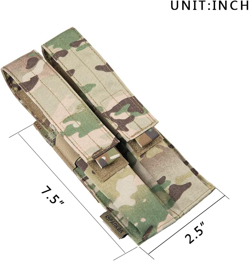 EXCELLENT ELITE SPANKER Open Top Single/Double/Triple Kriss Mag Pouch Tactical Molle MP7 Magazine Pouch