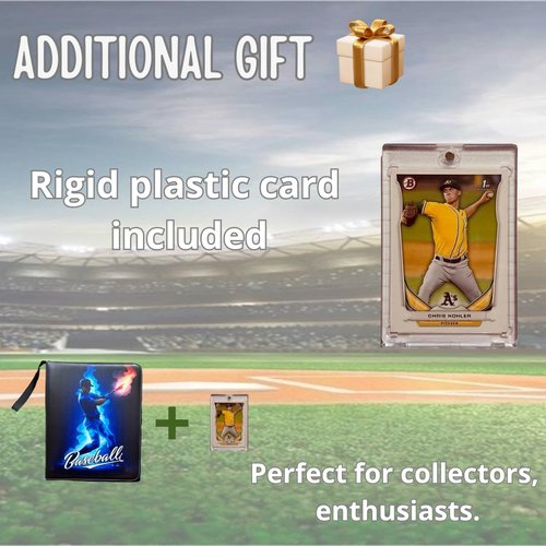 One Piece of Sports Card Binder, Baseball Book with a Holder, Binder for Trading Cards Leather, Album Attractive Design