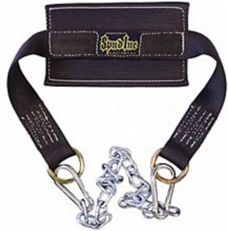 Spud Dip Belt with Chain and 2 Clips for Weightlifting and Strength Training