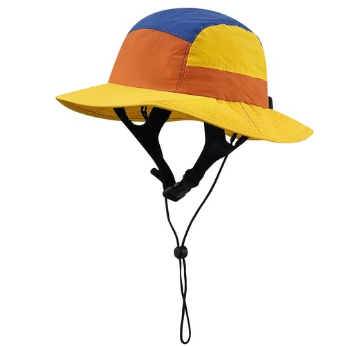 CLAPE Surf Hat Bucket Sun Hats for Surfing Boating Water-Sports Men and Women-Quick Drying Adjustable Chin Strap