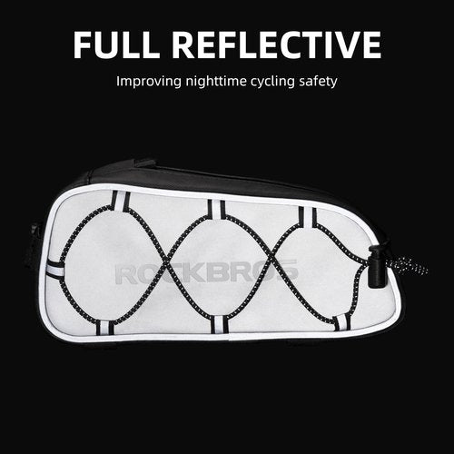 ROCKBROS Top Tube Bike Bag Bicycle Front Frame Bag Top Tube Bag Bike Accessories Pouch (STYLE 3)