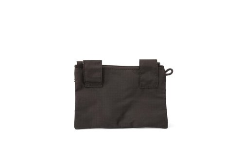 MULEPAK Original Pouch in Night Black, 5"x7.25" Loseproof and Pickpocket Proof Safety Wallets, Outdoor Sports Belt Bags and Travel Fanny Waist Pack for Men and Women