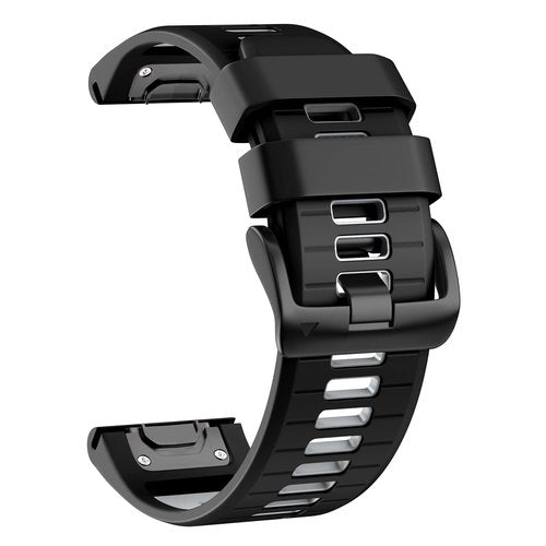 U-LIMVE Watch Band for Garmin Fenix 8 51mm/Fenix 7X Pro/Fenix 7X/Fenix 6X Pro/Fenix 6X/Fenix 5X/Fenix 3, Silicone QuickFit 26mm Replacement