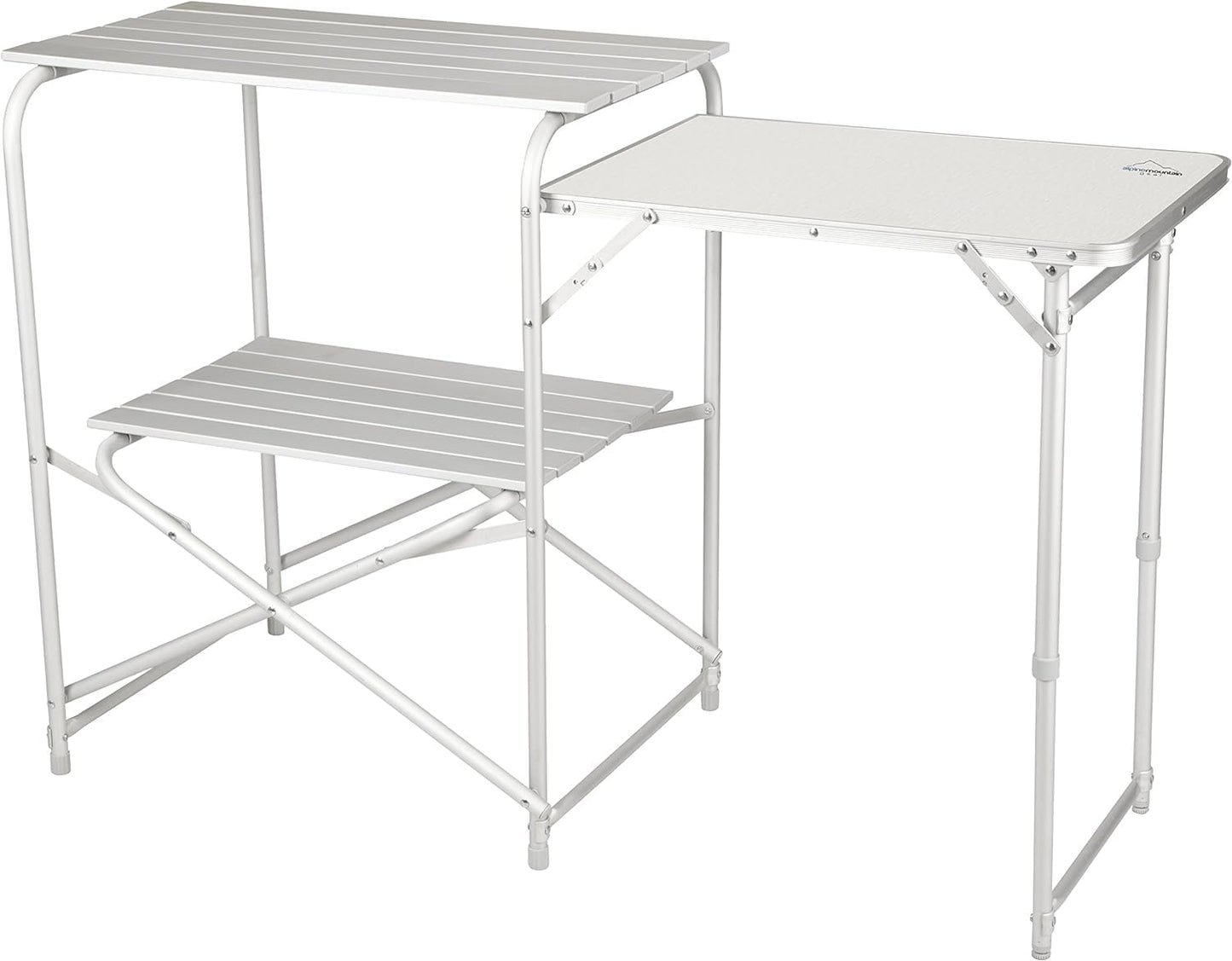 Weather-Resistant Aluminum Camping Roll Top Kitchen by Caddis Sports - Portable & Durable
