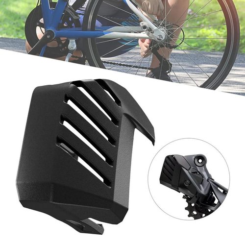Derailleur Battery Cover for Sram AXS GX X01/EAGLE/XX1/ AXS Bike Battery Protector Cover Prevent Bumping Heat Dissipation Light Weight, One Size, Black