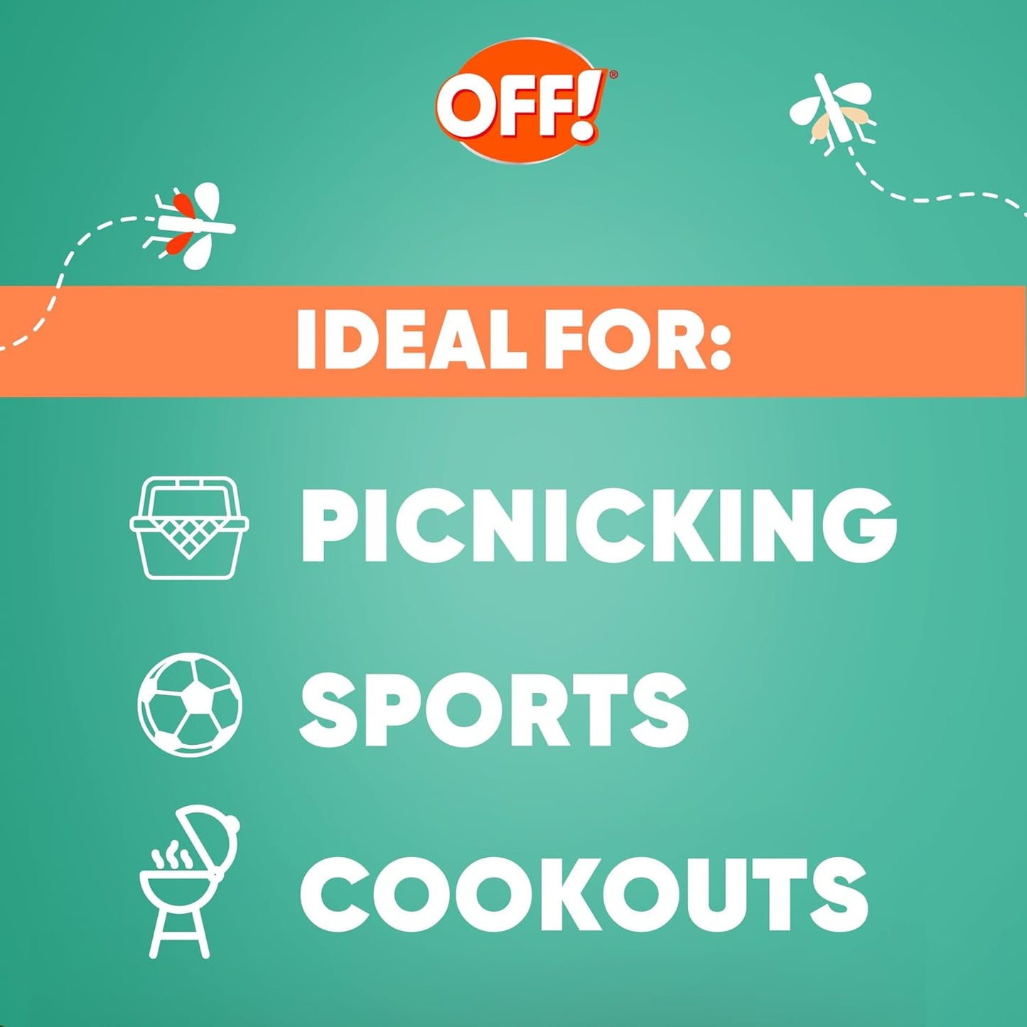OFF! Family Care Mosquito, Tick, and Insect Repellent, Bug Spray Containing 15% DEET, Protects Against Mosquitoes, 4 Oz, 2 Count