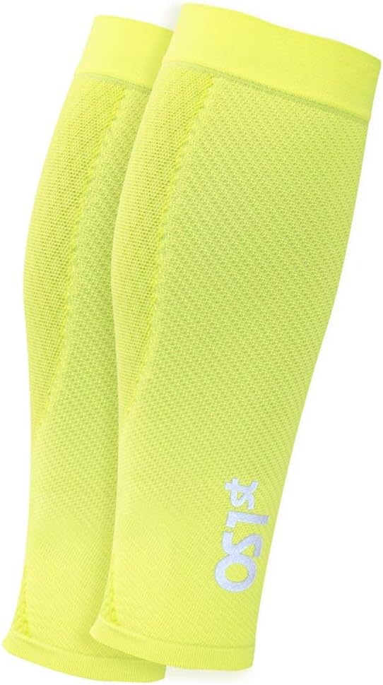 OS1st Calf Compression Sleeves for Men & Women relieves shin splints, leg fatigue and reduces recovery time