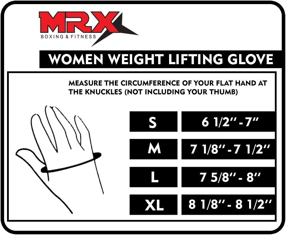Women's Weight Lifting Gloves - Anti-Slip Padded Fitness Gloves for CrossFit & Training