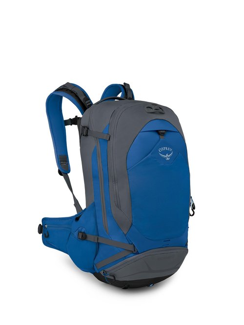 Osprey Escapist 30L Biking Backpack, Postal Blue, Medium/Large