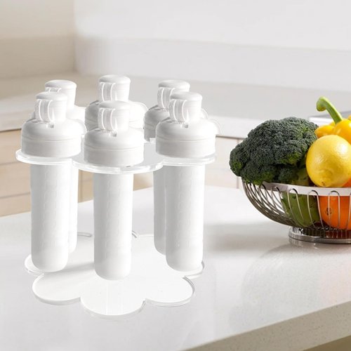 Cartridge Holder For Cirkul Sip Flavor, Stand Organizer Cartridge, Storage Compatible With Cirkul Cartridges, Sip Flavor Stable Cartridge Holder, Rack Accessories For Cirkul Cartridges With 6 Holes