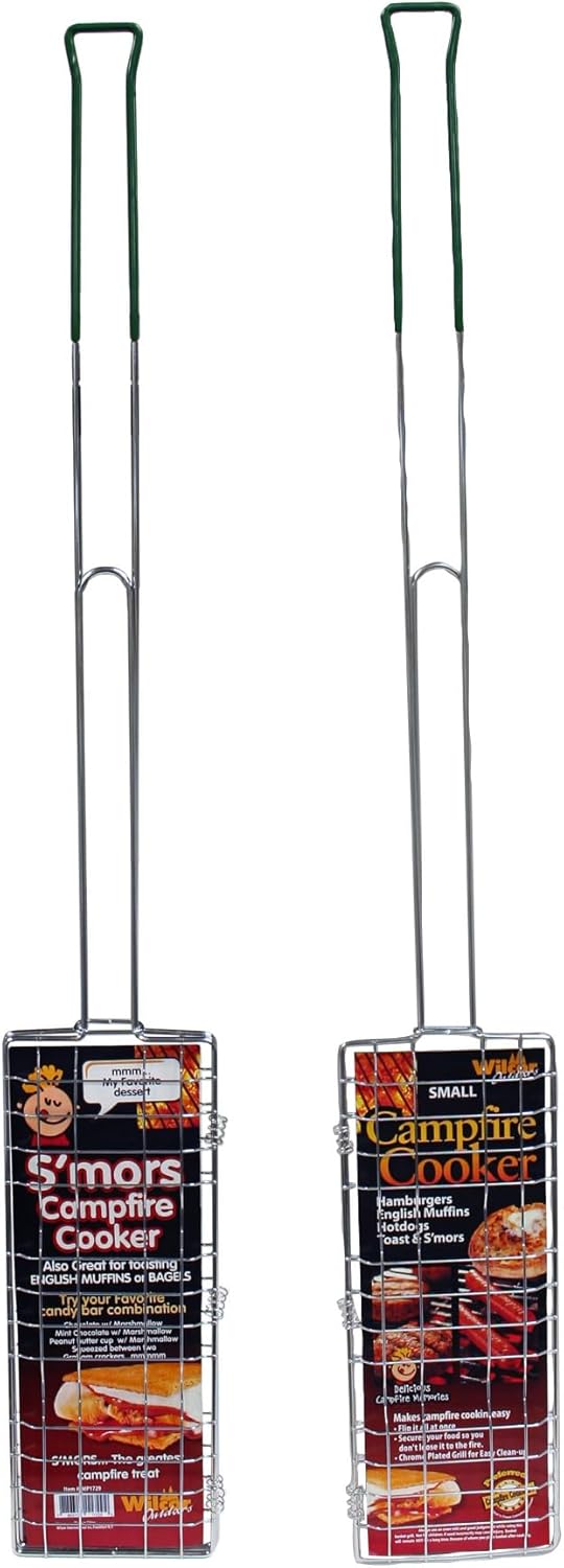 Wilcor S'Mores Campfire Toaster Warmer Maker