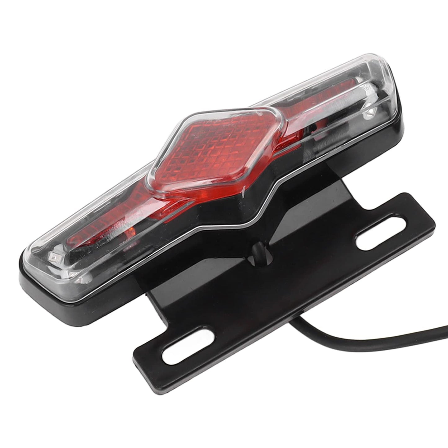 36V‑60V Electric Bike Warning Signal Light,Electric Bike Tail Light Turn Signal Two in One Warning Signal for Night Riding