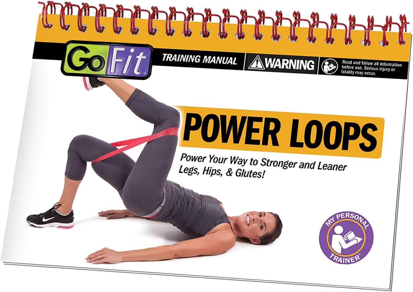 GoFit Power Loop Resistance Bands - Training Pack,Multicolored,OS,PETRA