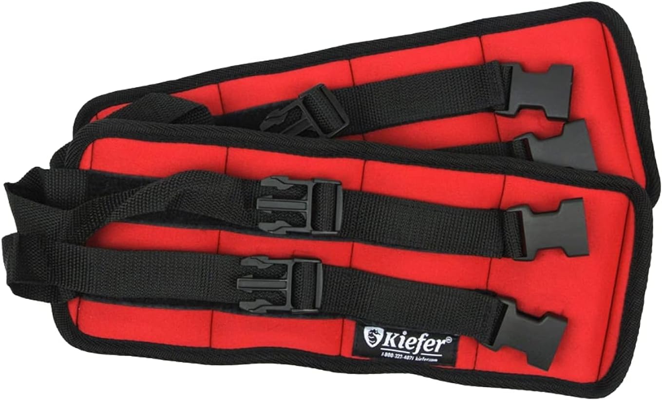 Adjustable Kiefer Ankle/Wrist Weights for Strength Training - 5 lbs Each