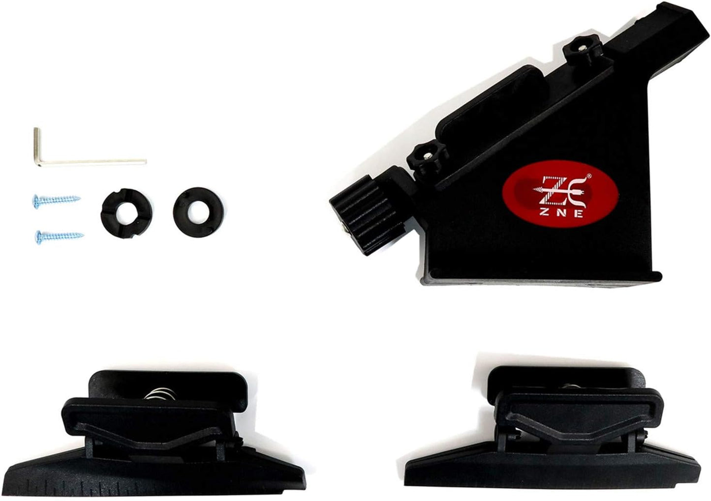 Adjustable Fletching Jig Straight and Helix Tool with Clamp for DIY Archery Arrows