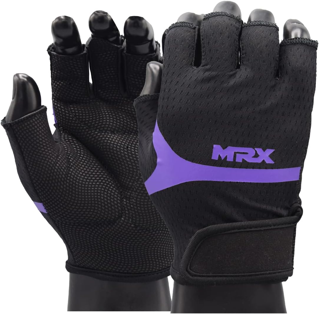 Women's Weight Lifting Gloves - Anti-Slip Padded Fitness Gloves for CrossFit & Training