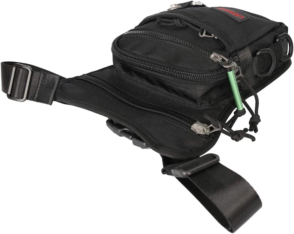 Thigh Pack, Larswon Leg Bag Thigh Pouch Bag Tactical Waist Bag Motorcycle Bag Waterproof