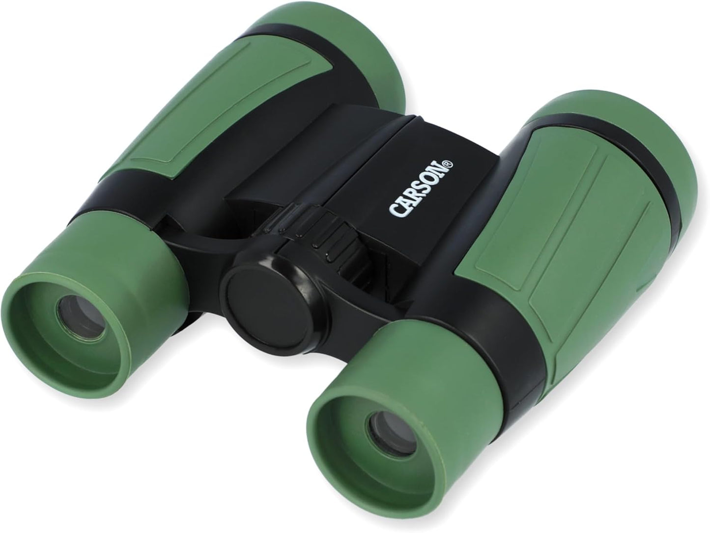 Carson AdventurePak Containing 30mm Kids Field Binoculars, Lensatic Compass, Flashlight and Signal Whistle with a Built-in Thermometer (HU-401), Multicolor