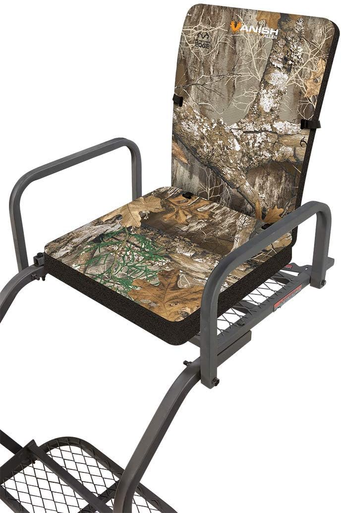Vanish Foam Cushion with Back by Allen, Realtree Edge Camo