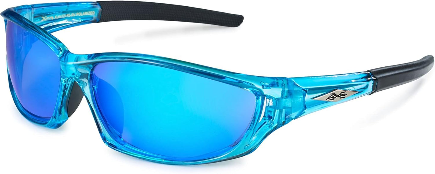 Polarized Sports Sunglasses for Men - UV400 Protection for Baseball, Running, Cycling & Golf