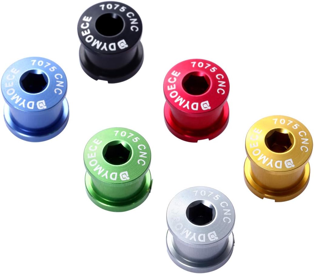 7075 Aluminum Alloy Double Chainring Bolts for Road MTB Bicycle M8 Crankset