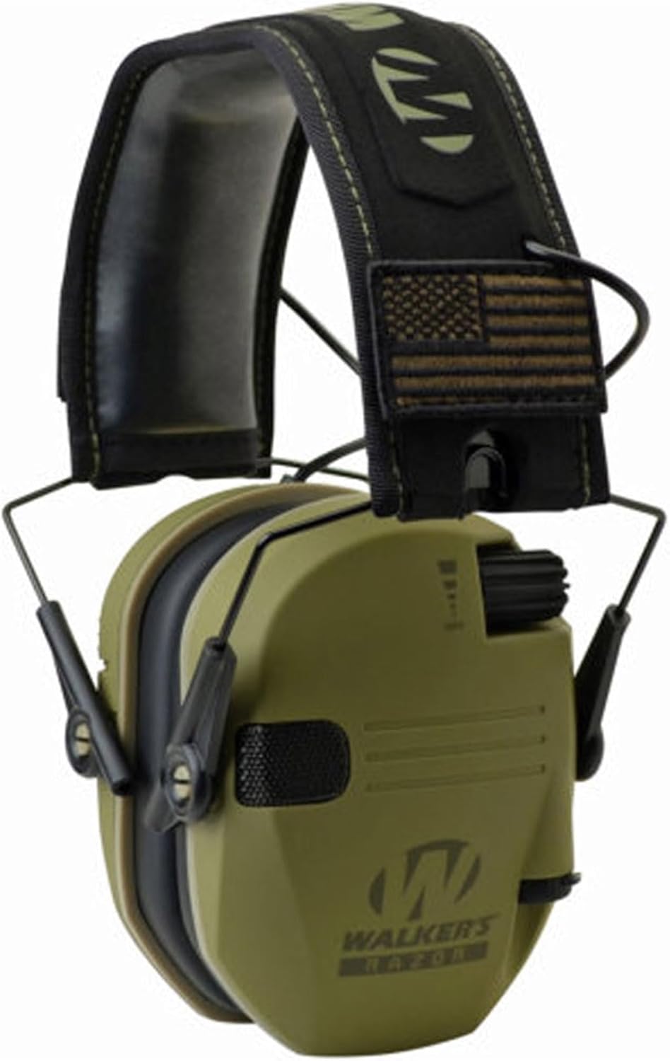 Walker's Razor Slim Shooter Electronic Hunting Folding Hearing Protection Earmuffs