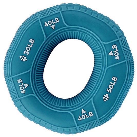 GANAZONO Hand Strengthener Grip Ring Forearm Trainer Gripper Donut Finger Training Exerciser Silicone Squeezer Gripper Hand-muscle Wrist Developer for Home Gym Exercise Equipment