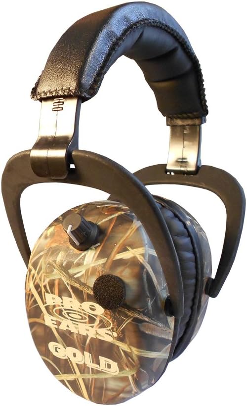 Pro Ears - Stalker Gold - Electronic Hearing Protection and Amplification Earmuffs