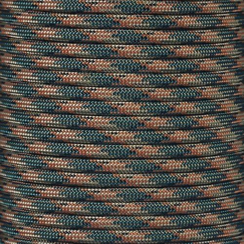 Paracord Planet 550 lb, 50' Foot Hank, Parachute Cord. Also Known as Paracord Rope, Parachute Rope, Utility Cord, Tactical Cord, and Military Cord. USA Made to Provide Durability and Strength.