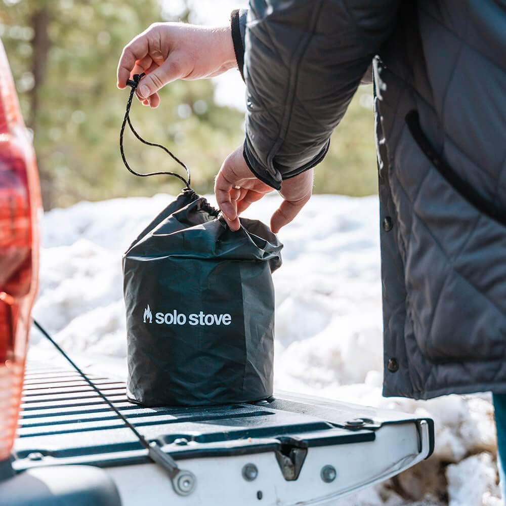 Solo Stove Campfire Portable Camping Stove - Compact Stainless Steel Wood Burner for Backpacking & Outdoor Cooking