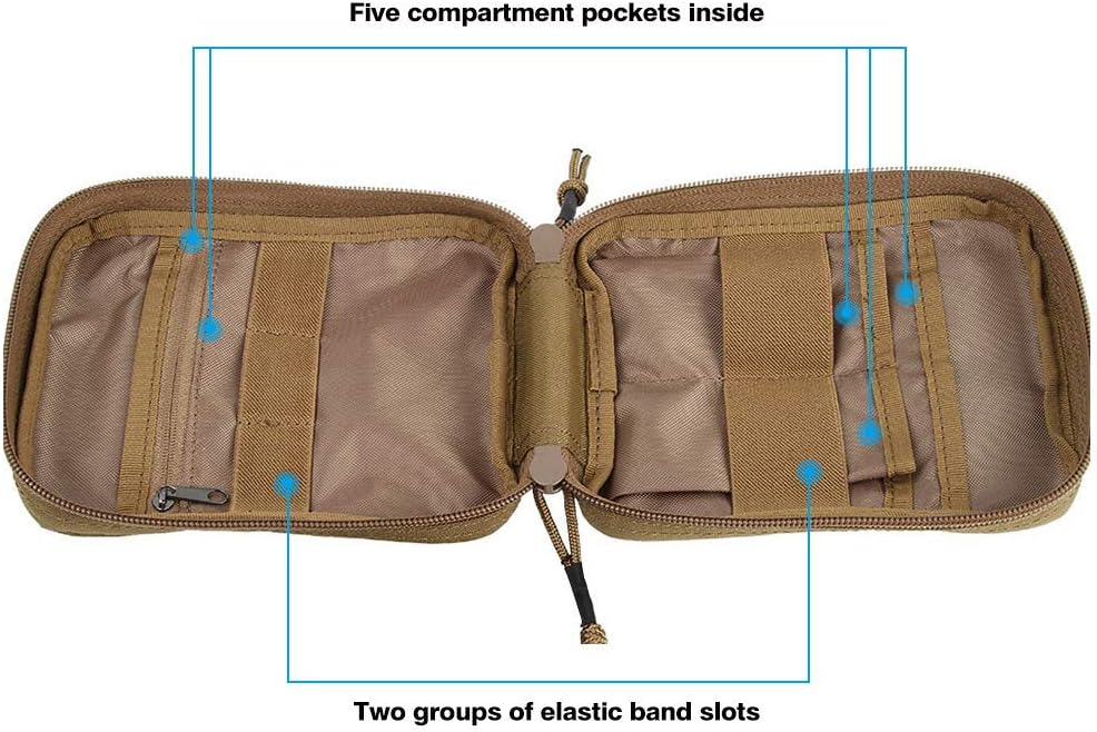 EXCELLENT ELITE SPANKER Molle Admin Pouch Military Utility Tool Pouch EDC Molle Pouchs Gadget Waist Bags