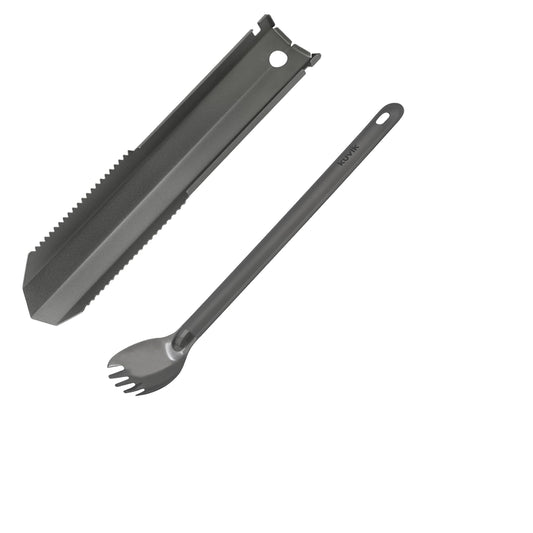 Kuvik Titanium Trowel & Titanium Spork Bundle