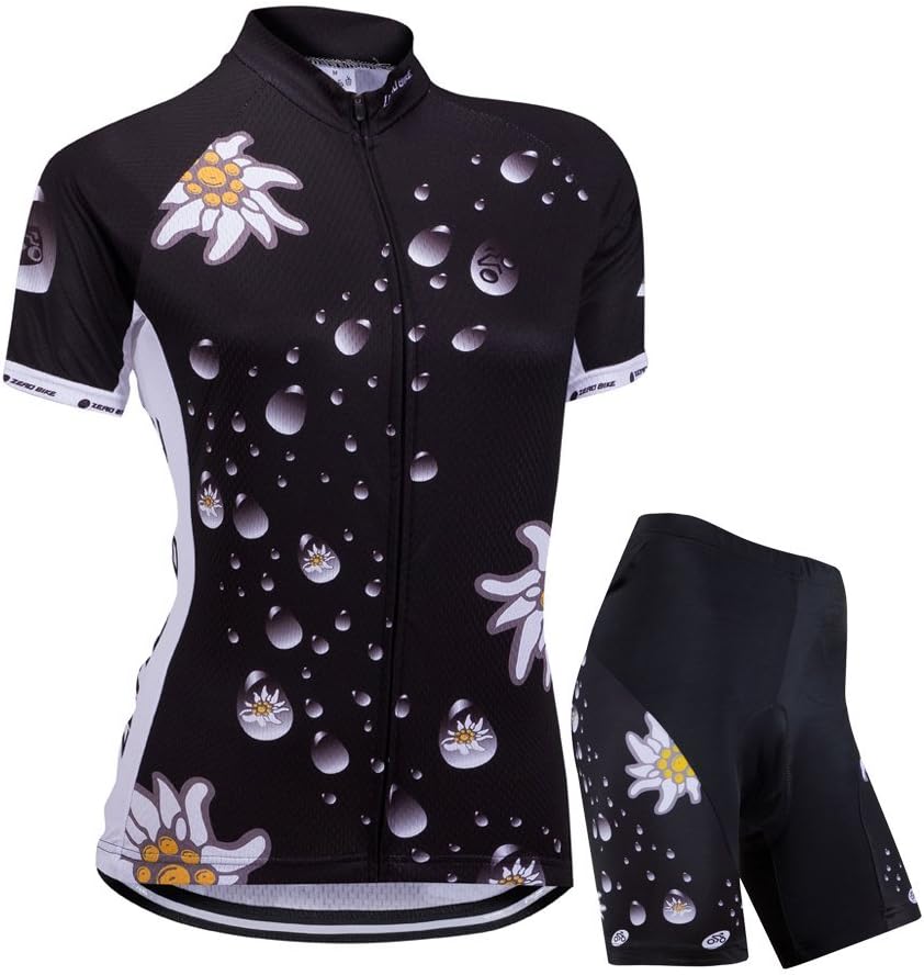 ZEROBIKE® Women's Short Sleeve Cycling Jersey Jacket Cycling Shirt Quick Dry Breathable Mountain Clothing Bike Top