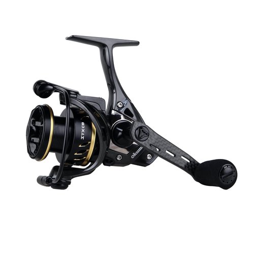 Okuma ITX-CB Lightweight Carbon Fiber Body Flight Drive 8BB Spinning Reel, ICB-3000HA, Black