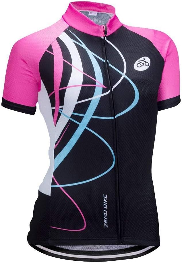 Women's Short Sleeve Cycling Jersey Jacket Cycling Shirt Quick Dry Breathable Mountain Clothing Bike Top