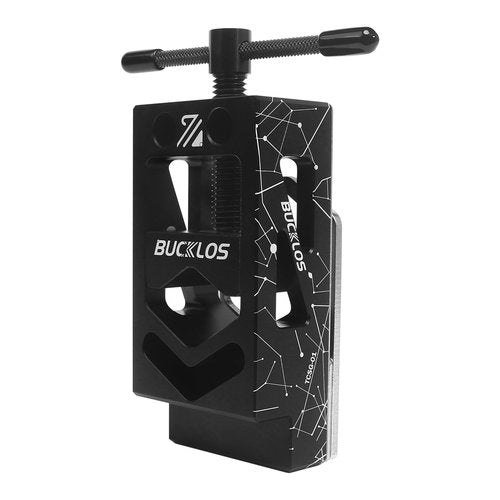BUCKLOS Bicycle Saw Guide Fit Road Mountain Bike Fork Steerer Handlebar Seat Post, Cycling Repair Parts Bicycle Saw Guide for Carbon Fiber Aluminium Alloy Tubes Cutting Adjustable