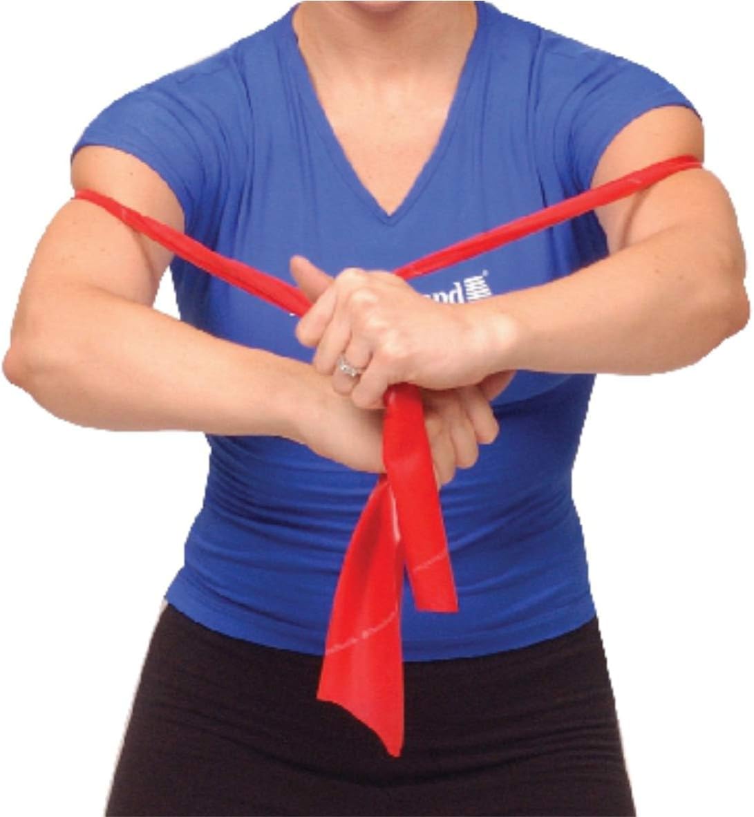 THERABAND Professional Resistance Bands - 5ft Latex Elastic for Home Workouts, Rehab & Pilates (15/30 Count)