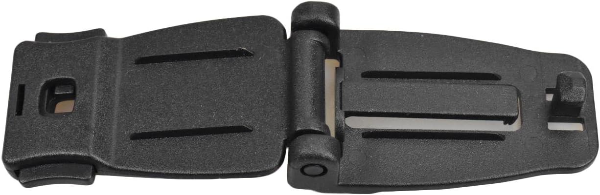 Jadedragon Multipurpose Tactical 360 Rotation D-Ring Clips/Locking Carabiner/Hydration Tube Clips/Elastic String Strap Management Tool for MOLLE Webbing Attachment Backpacks