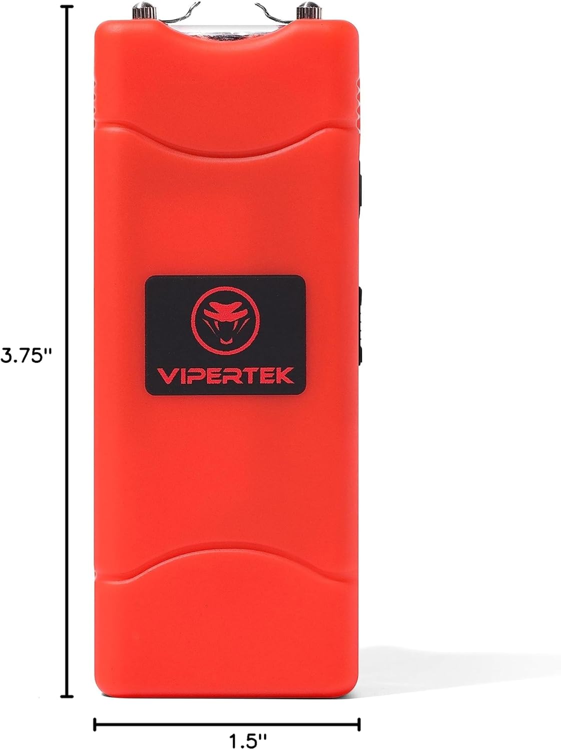 VIPERTEK VTS-881 Micro Stun Gun for Self Defense Rechargeable with LED Flashlight