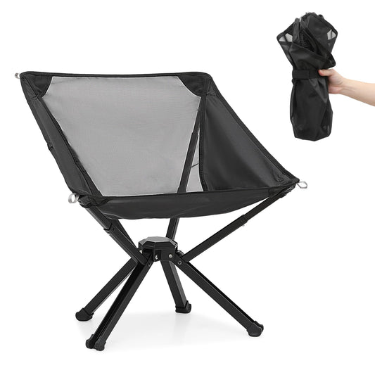 MADOG Camping Chairs for Adults, Lightweight Portable Folding Camping Compact Outdoor Beach Camp Foldable Backpacking Chair with Straps to Bind for Hiking Lawn Picnic Travel, 250lbs Capacity