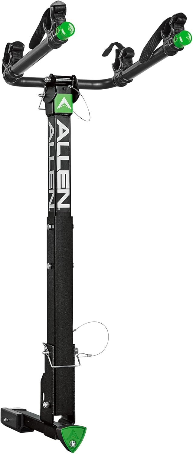 Allen Sports Deluxe 2-Bike Hitch Mount Rack , Silver/Black (522RR)