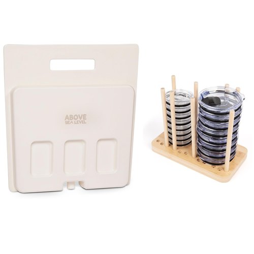 Ice Pack Divider for YETI Haul + Adjustable Tumbler Lid Organizer