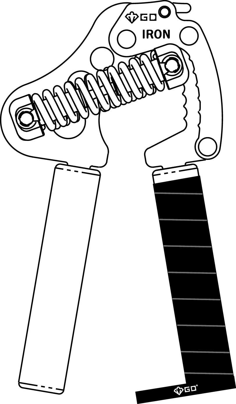 GD Grip Tape (3 Colors), Grip Tape for Hand Grip Strengthener, Non-Slip Tape, GD IRON GRIP, Overgrip, Reduce Pain and Injury Recovery