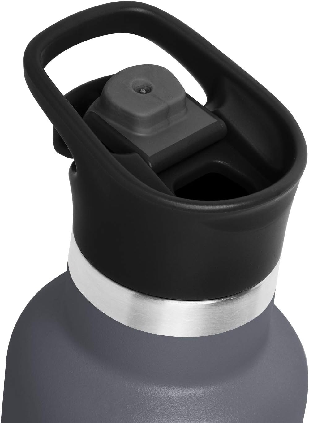 Simple Modern Ascent Chug Lid - Fits All Ascent and Hydro Flask Standard Mouth Water Bottle Sizes - Leak Proof, Double Wall Insulated - Deep Ocean