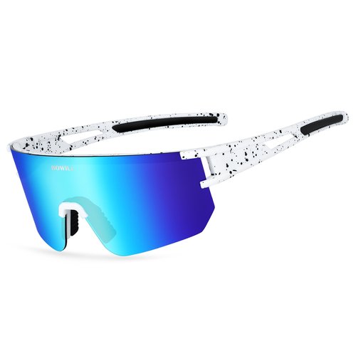 BOWILL Youth Polarized Sunglasses - Sports Eyewear with UV 400 Protection for Boys' & Girls' Baseball, Driving, Fishing, Golf & Running