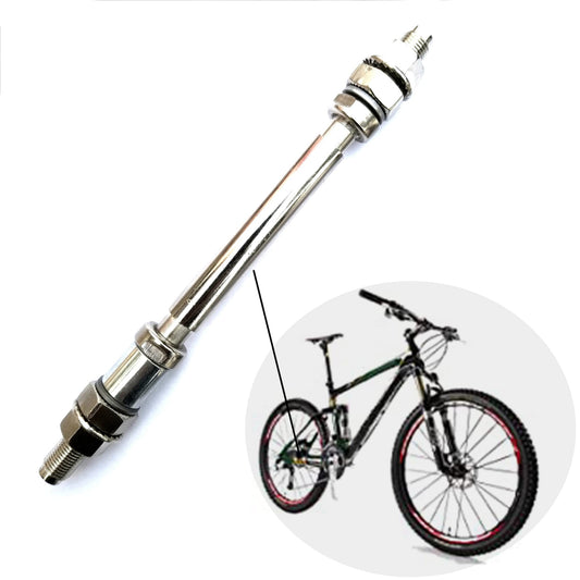 Setaria Viridis Bicycle Axle Bike Axle Bike Hub Mountain Bike Axle Bicycle Multiple Speed Rear Hub Axle Bicycle Wheel Hub Axle Metal Bike Axle Bicycle Axle Quick Release Rear Solid Shaft Lever