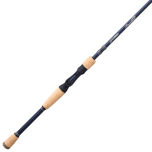 Pflueger 7' President XT Casting Rod, Medium Heavy Power, 2-Piece Graphite Rod, Light and Sensitive Fishing Rod Ideal for Bass, Walleye, Panfish, Trout and Steelhead