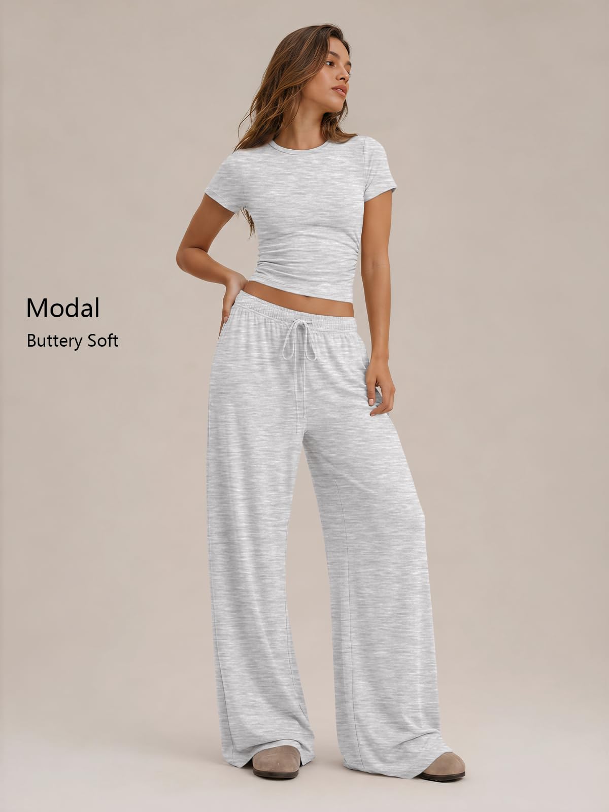 Trendy Queen Womens Petite 2 Two Piece Set 2026 Summer Workout Beach Vacation Cruise Gym Clothes Fall Fashion Lounge Matching School Comfy Airport Travel Outfit Athleisure Clothing