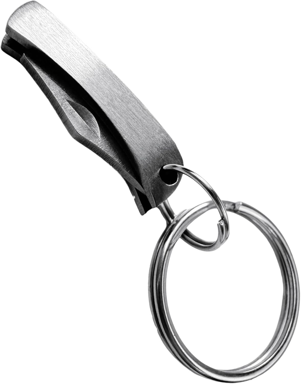 Micro Folding Knife Keychain, World's Smallest Knife, Mini Portable Cutters Keyring, Tiny Pocket Tactical Blade for Outdoors, Camping, Hiking, Backpacking, Cutting - 1.5 inch