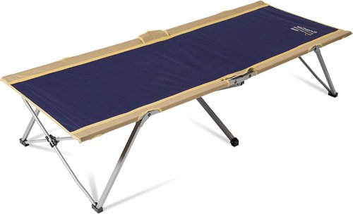 BYER OF MAINE Easy Cot - Extra Large Folding Cot - Heavy Duty for Indoor and Outdoor Use - Bed for Adults - 78”L X 31”W X 18”H - 330 lb Capacity